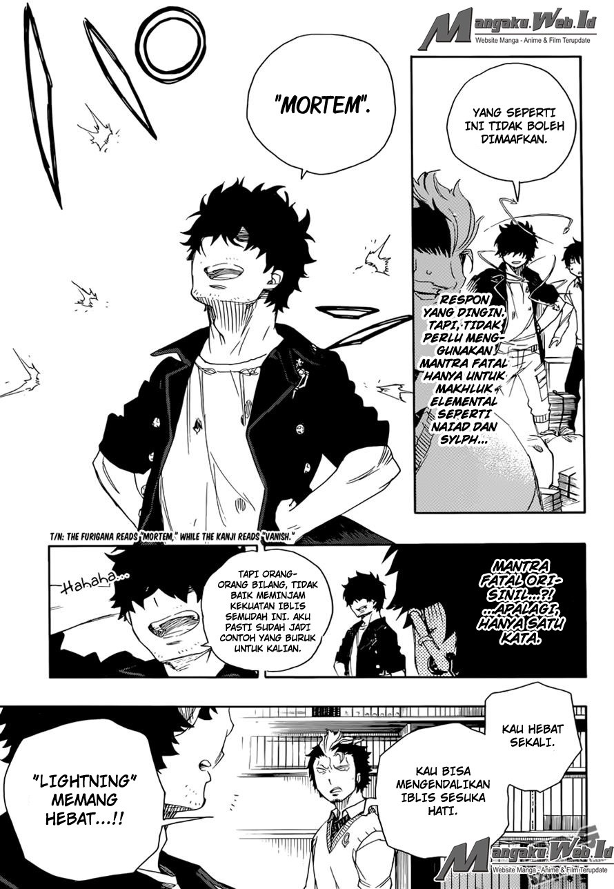 Ao No Exorcist chapter 70 halaman 27