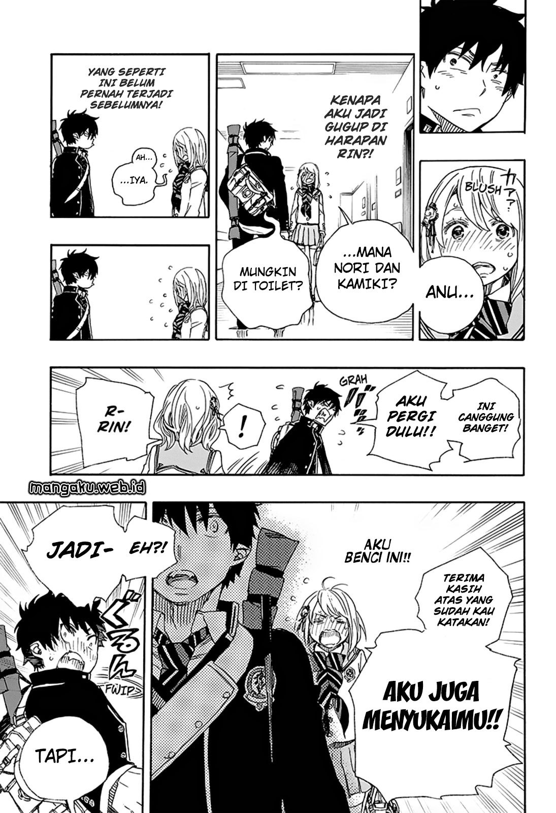 Ao No Exorcist chapter 82 halaman 8