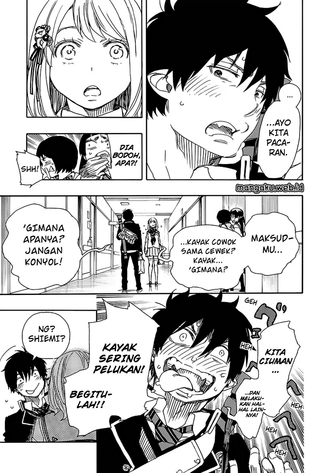 Ao No Exorcist chapter 82 halaman 10