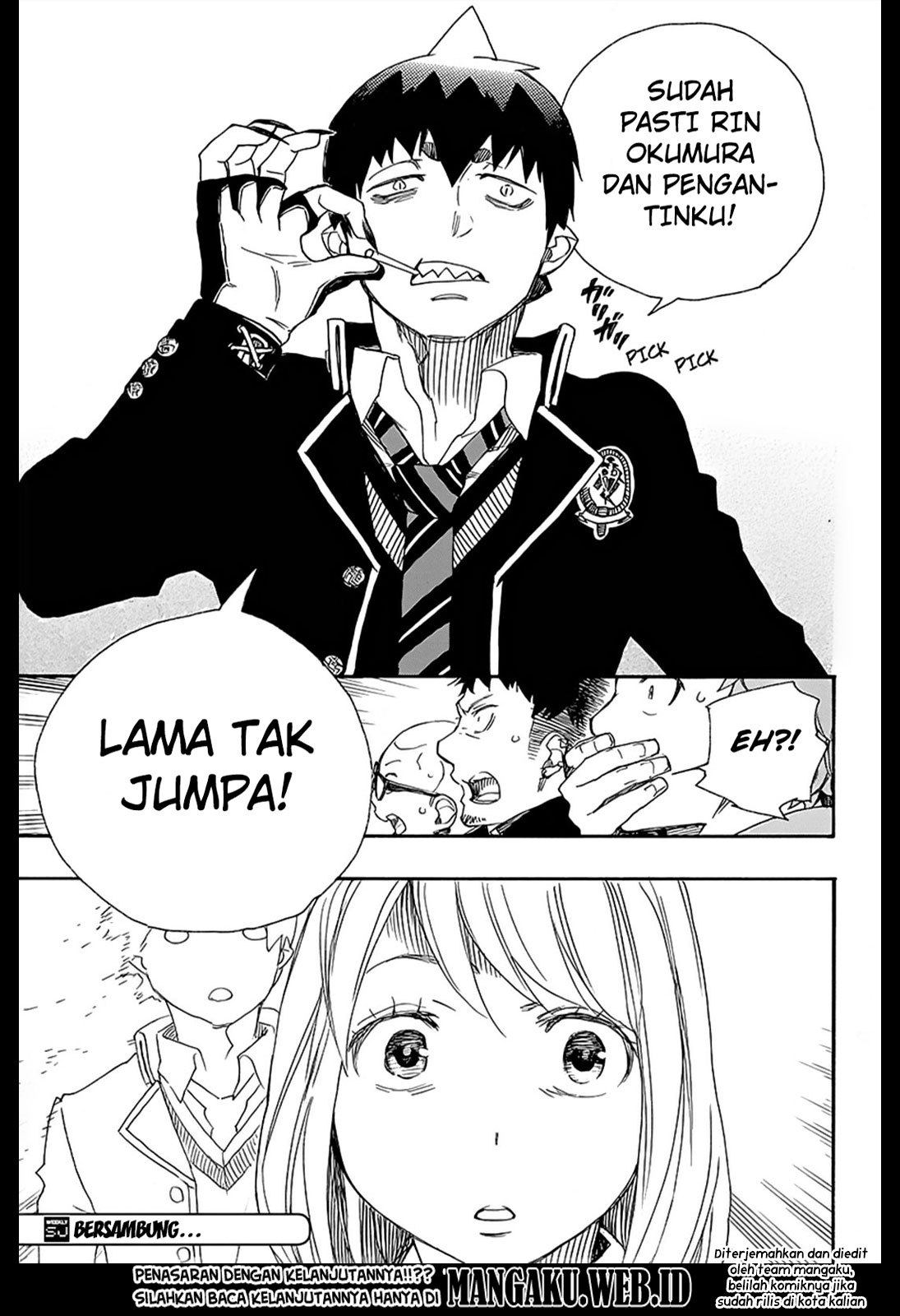 Ao No Exorcist chapter 82 halaman 36