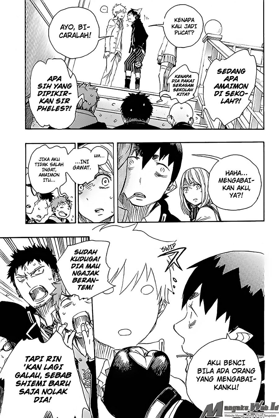 Ao No Exorcist chapter 83 halaman 6