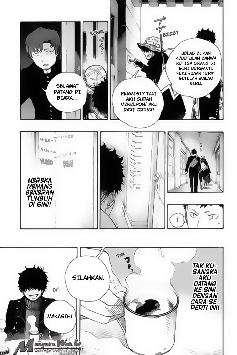 Ao No Exorcist chapter 83 halaman 22