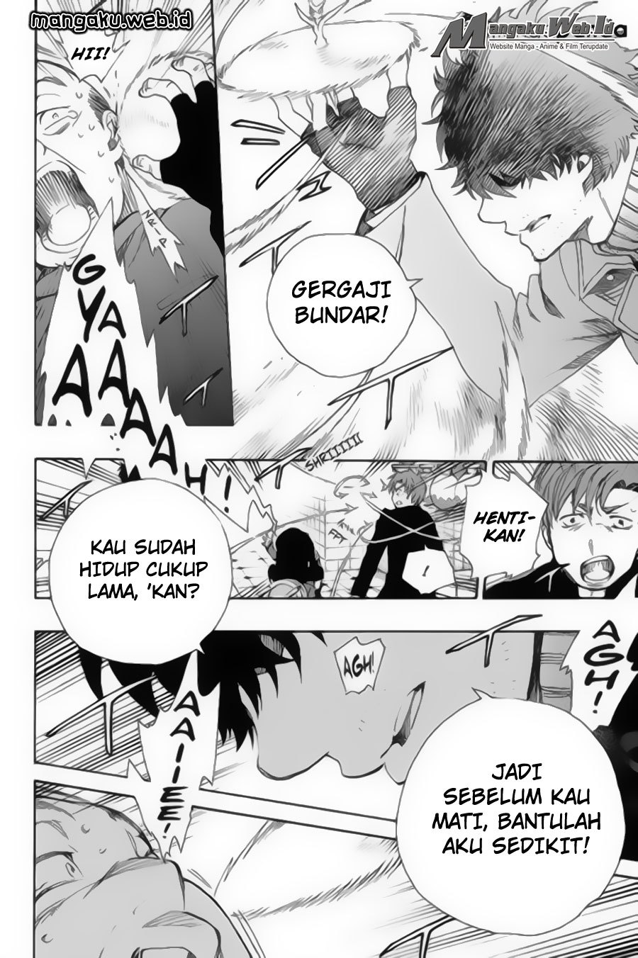 Ao No Exorcist chapter 83 halaman 29