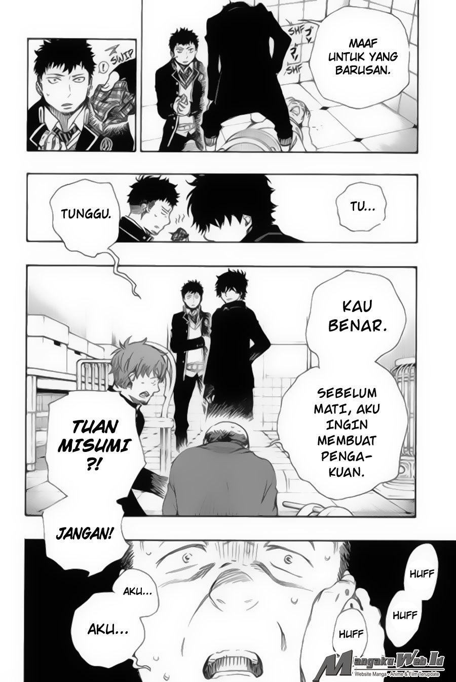 Ao No Exorcist chapter 83 halaman 31