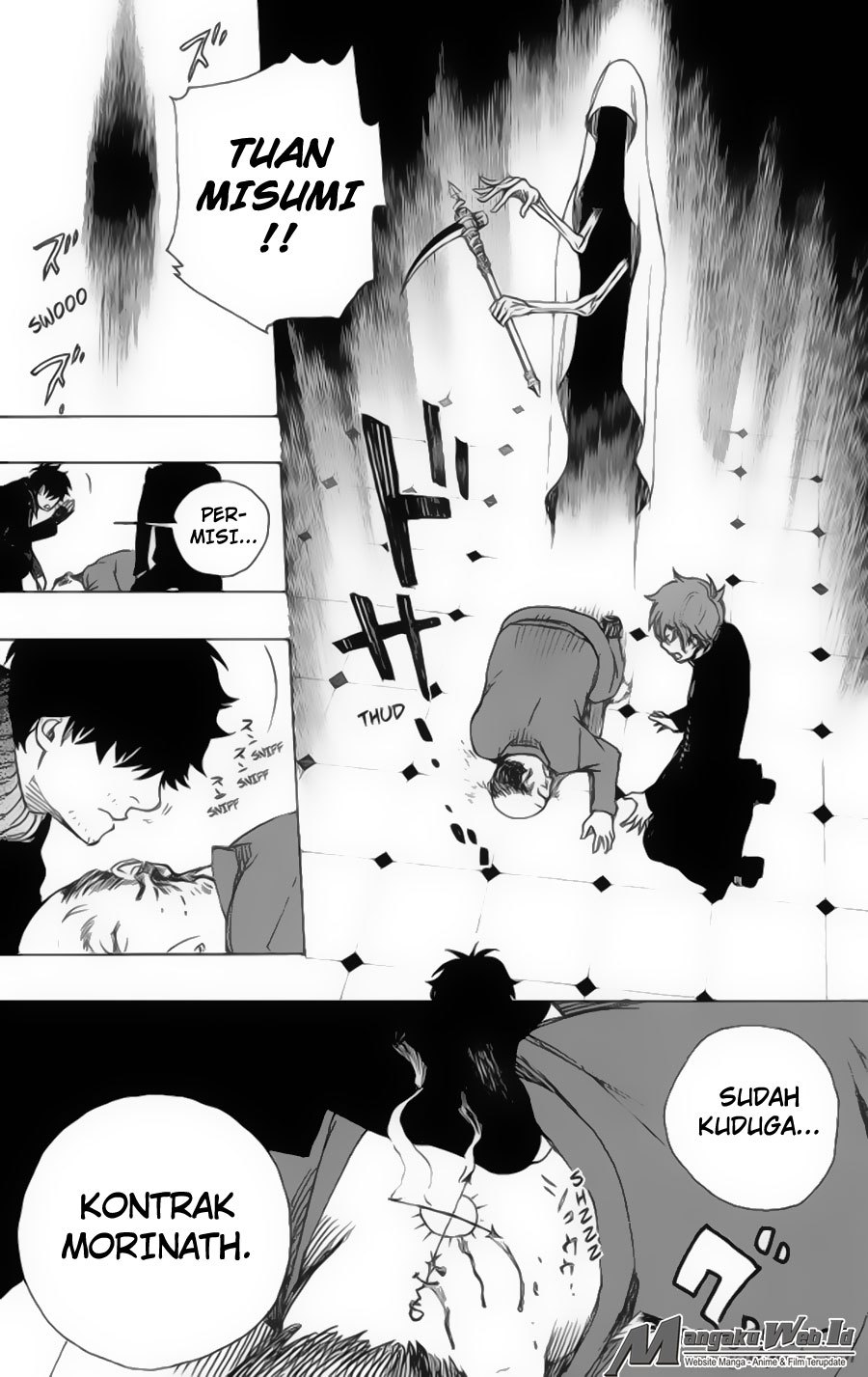 Ao No Exorcist chapter 83 halaman 34