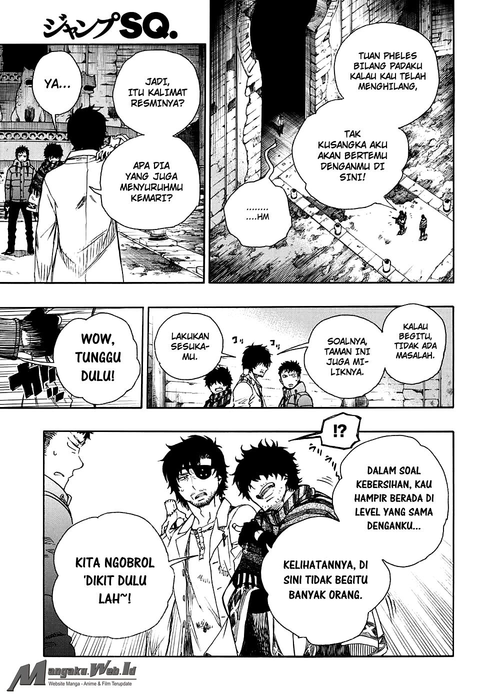 Ao No Exorcist chapter 85 halaman 4