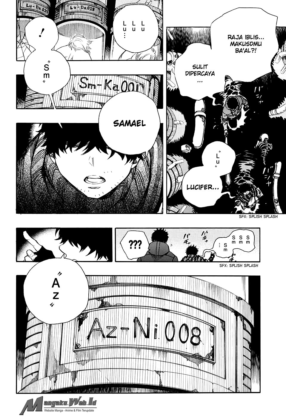Ao No Exorcist chapter 86 halaman 7