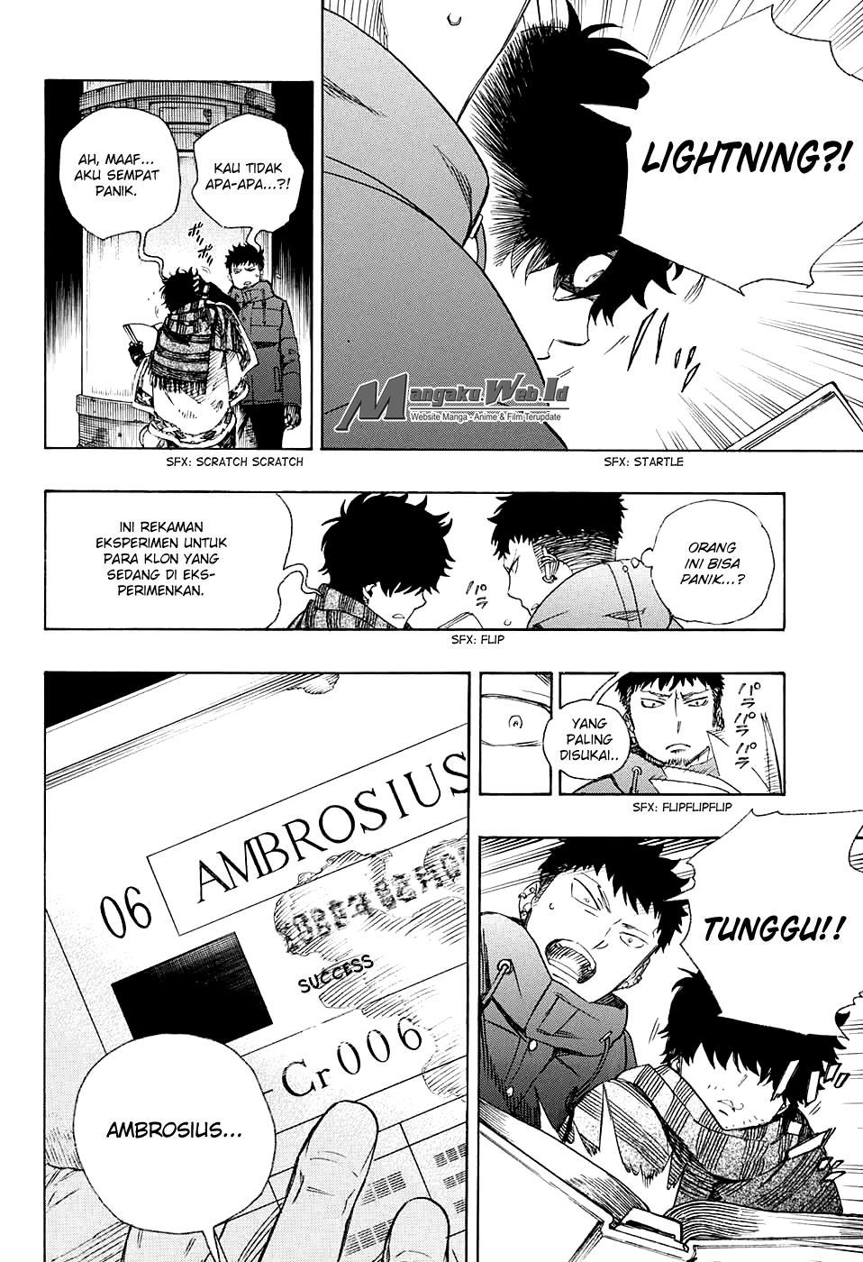 Ao No Exorcist chapter 86 halaman 9
