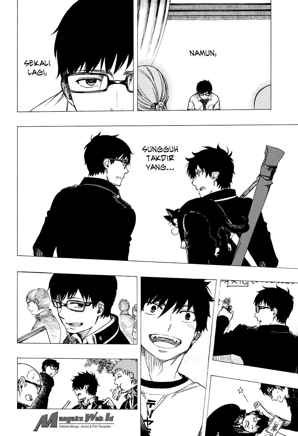 Ao No Exorcist chapter 86 halaman 37