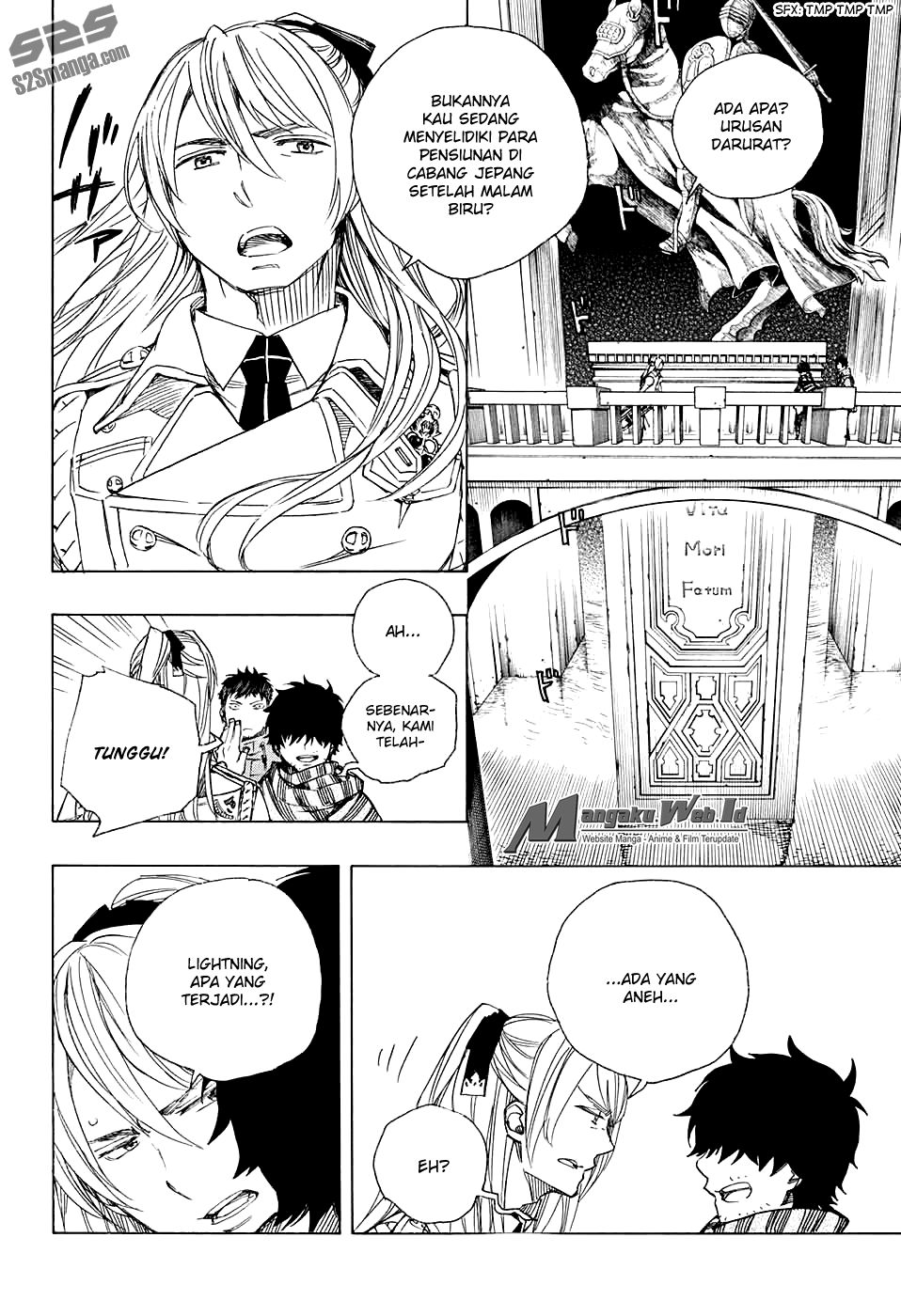 Ao No Exorcist chapter 87 halaman 11