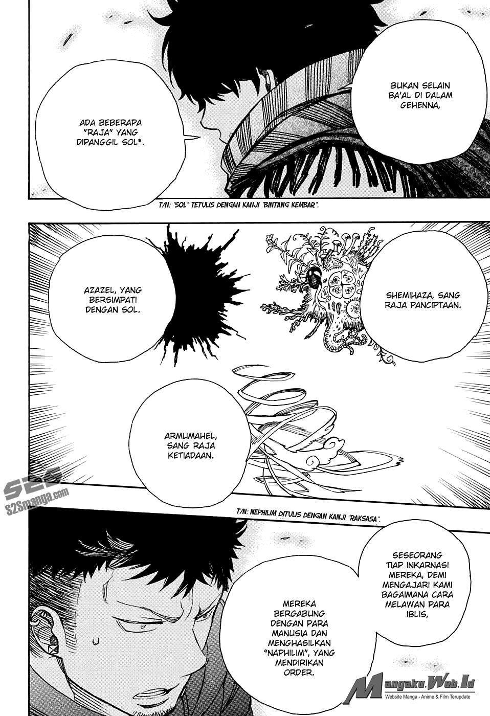 Ao No Exorcist chapter 87 halaman 17