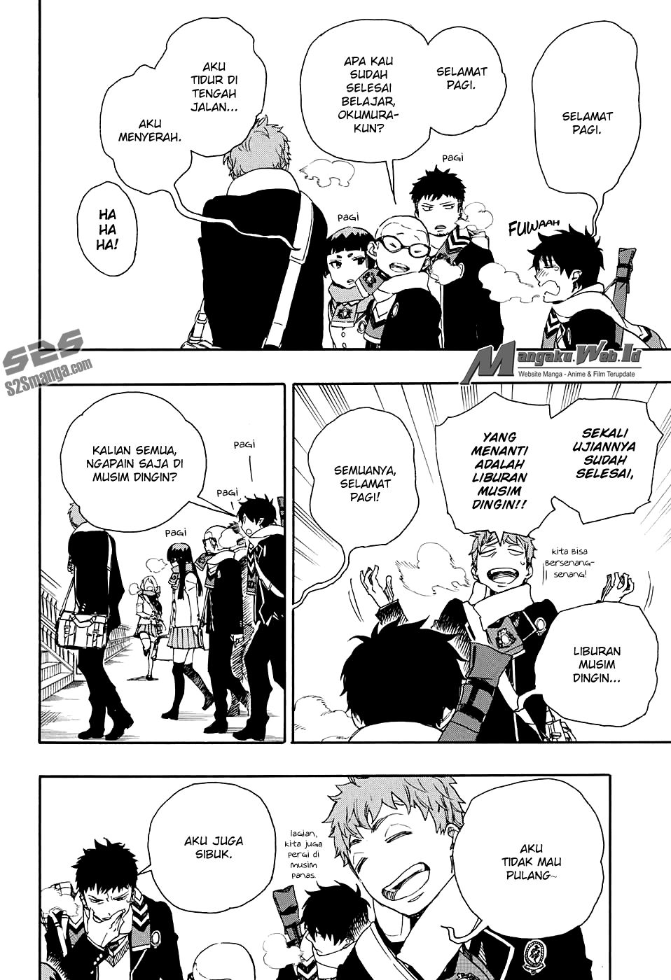 Ao No Exorcist chapter 87 halaman 28