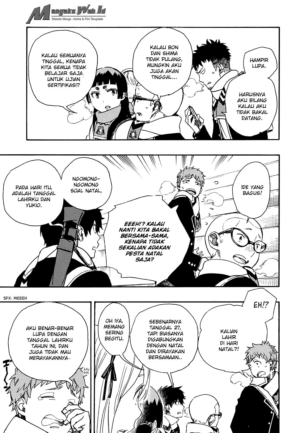 Ao No Exorcist chapter 87 halaman 29