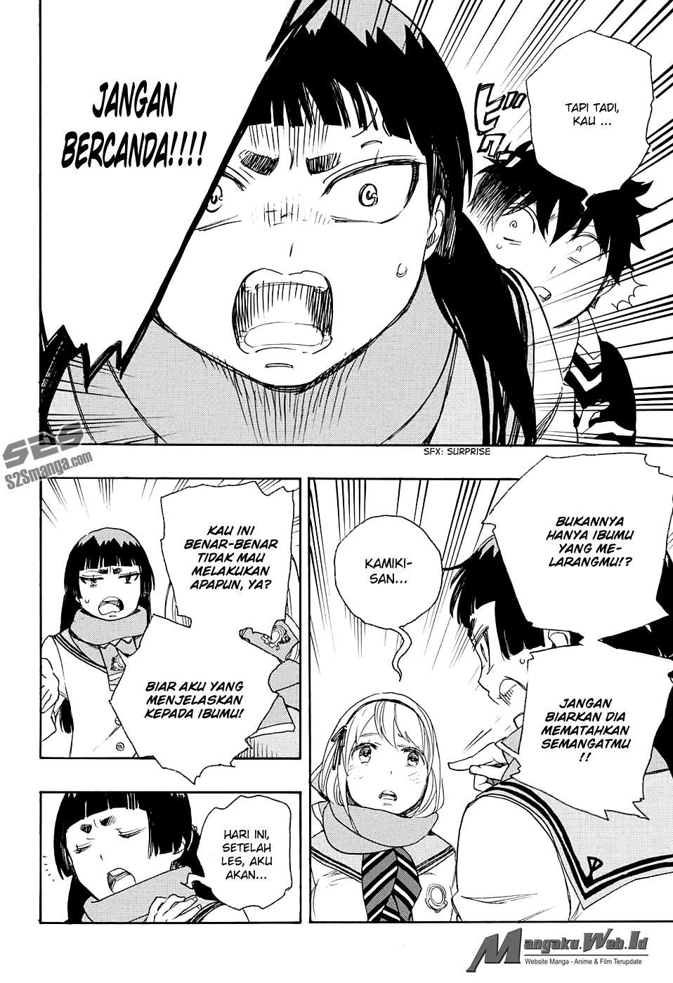 Ao No Exorcist chapter 87 halaman 32