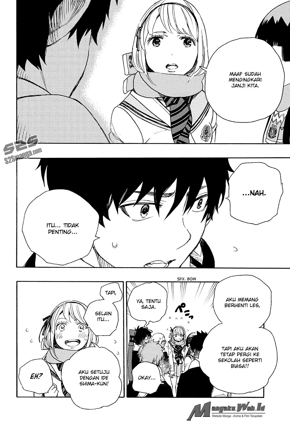 Ao No Exorcist chapter 87 halaman 34