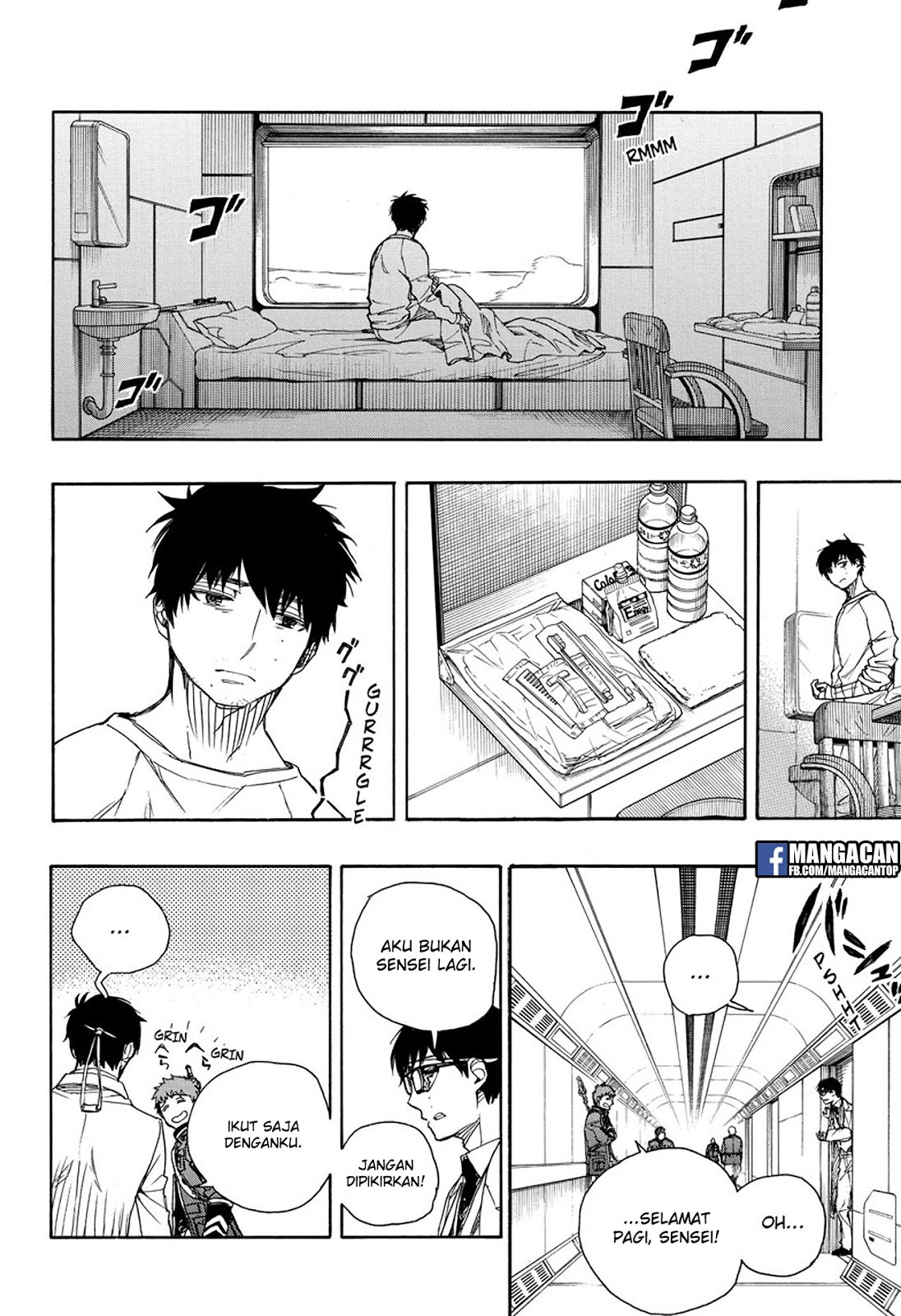 Ao No Exorcist chapter 99.2 halaman 14