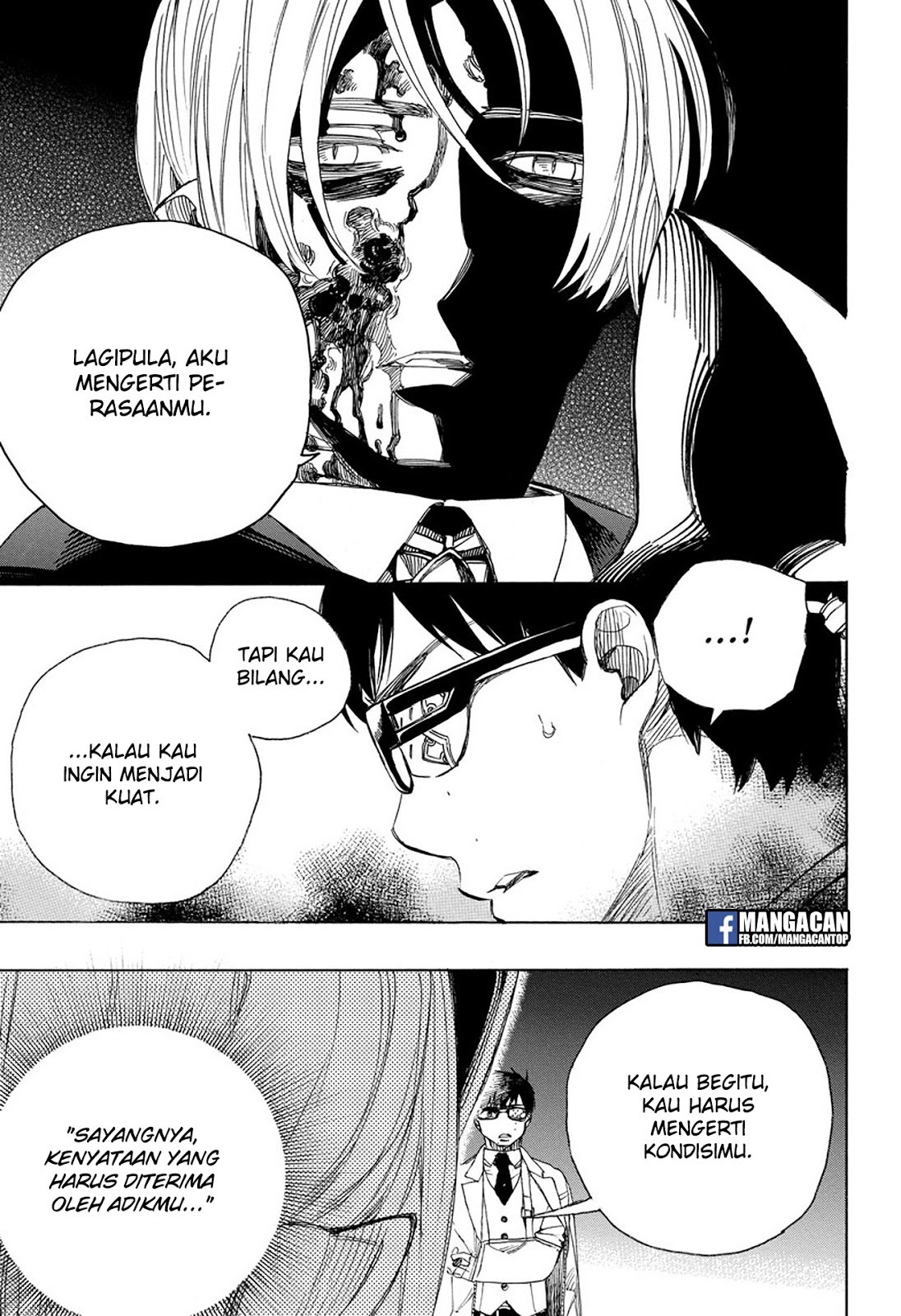 Ao No Exorcist chapter 99.2 halaman 19