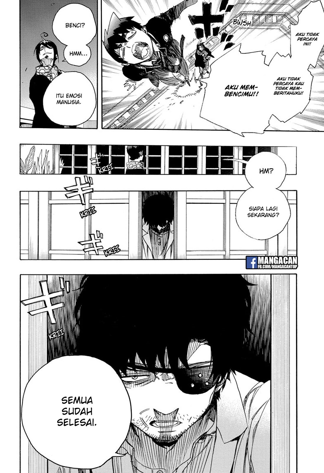 Ao No Exorcist chapter 99.2 halaman 22