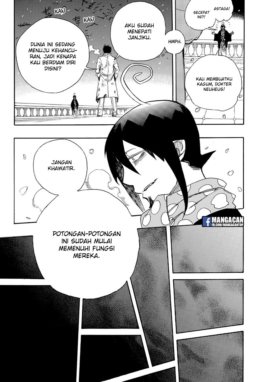 Ao No Exorcist chapter 99.2 halaman 23