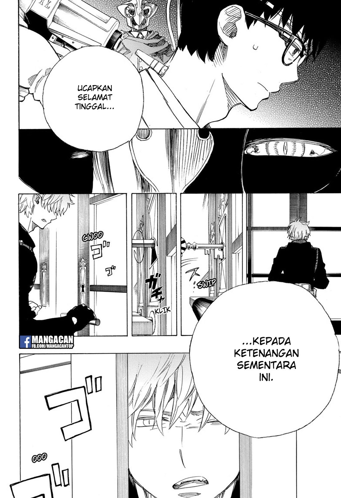 Ao No Exorcist chapter 99.2 halaman 24
