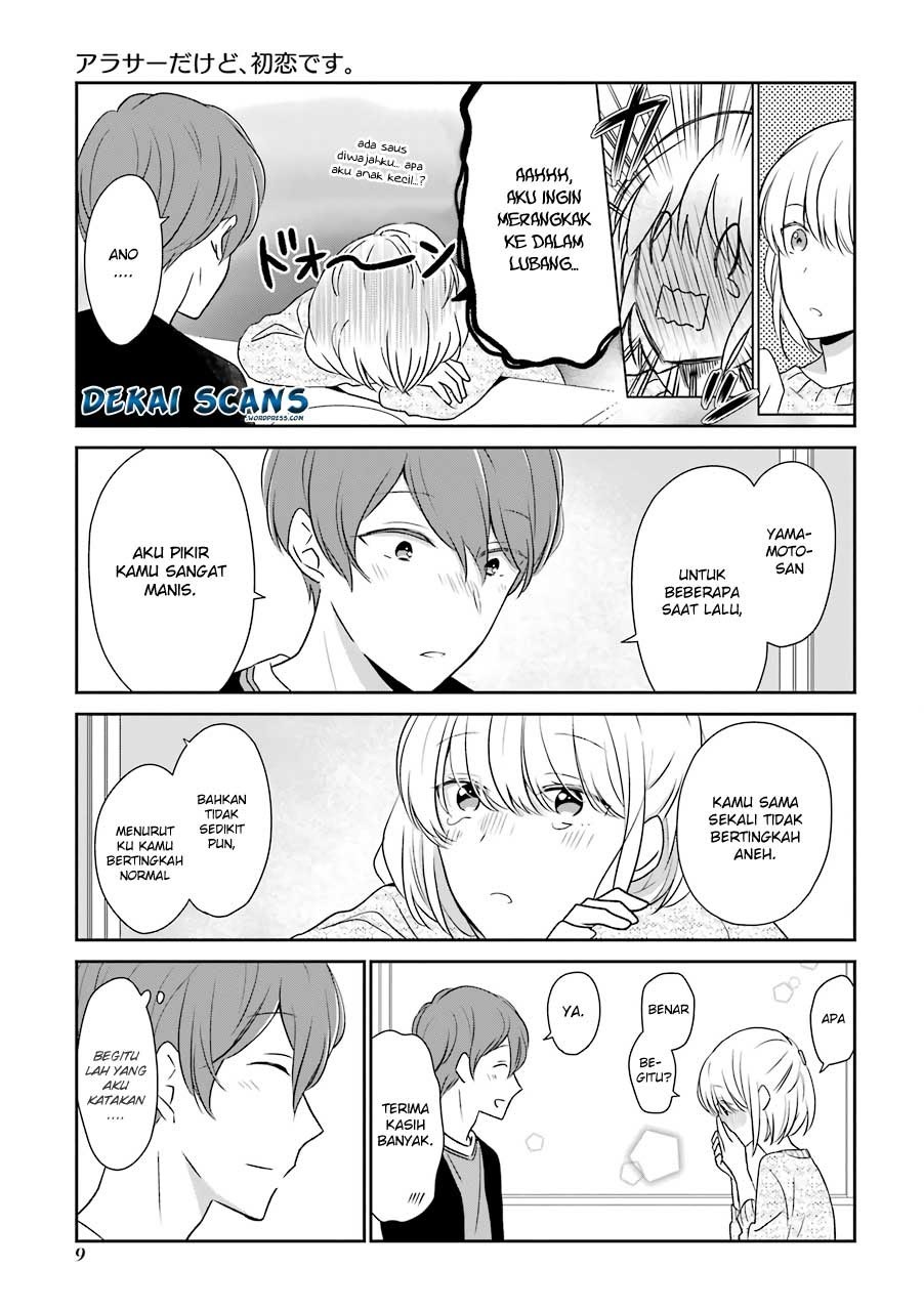 Arasa Dakedo, Hatsukoi desu chapter 1 halaman 9