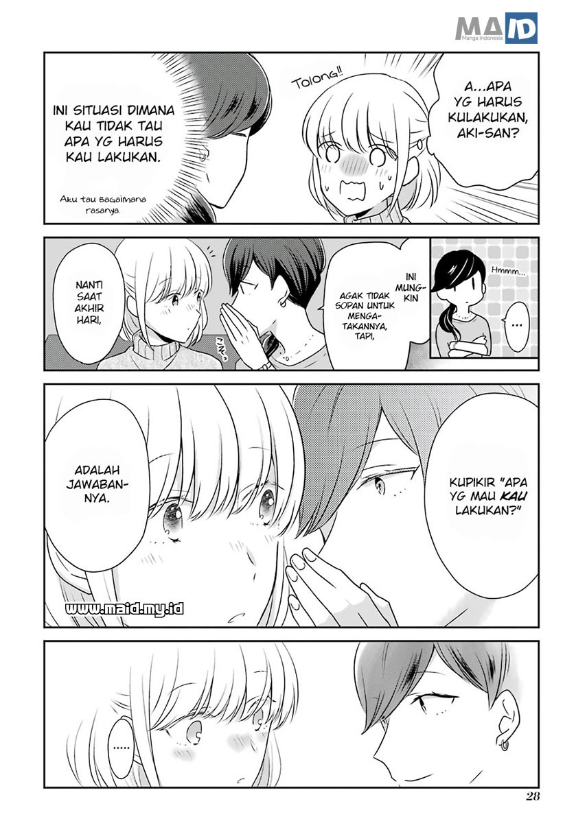 Arasa Dakedo, Hatsukoi desu chapter 3 halaman 9