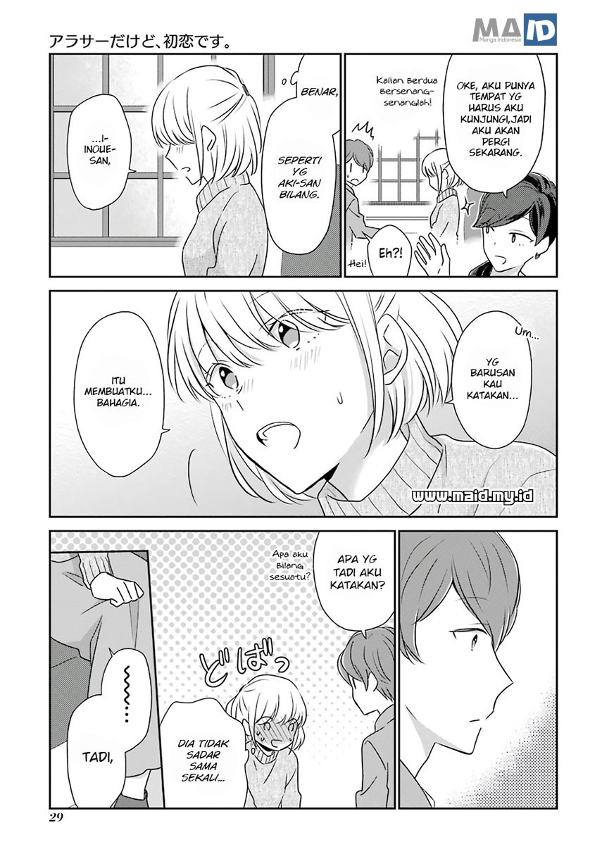 Arasa Dakedo, Hatsukoi desu chapter 3 halaman 10