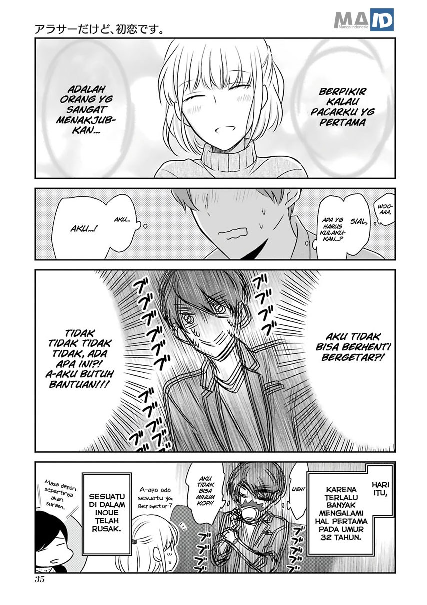 Arasa Dakedo, Hatsukoi desu chapter 3 halaman 16