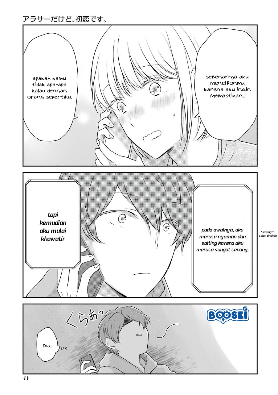 Arasa Dakedo, Hatsukoi desu chapter 4 halaman 6