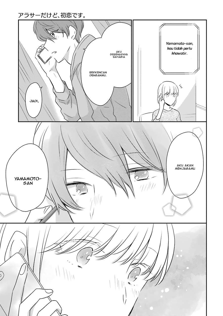 Arasa Dakedo, Hatsukoi desu chapter 4 halaman 8
