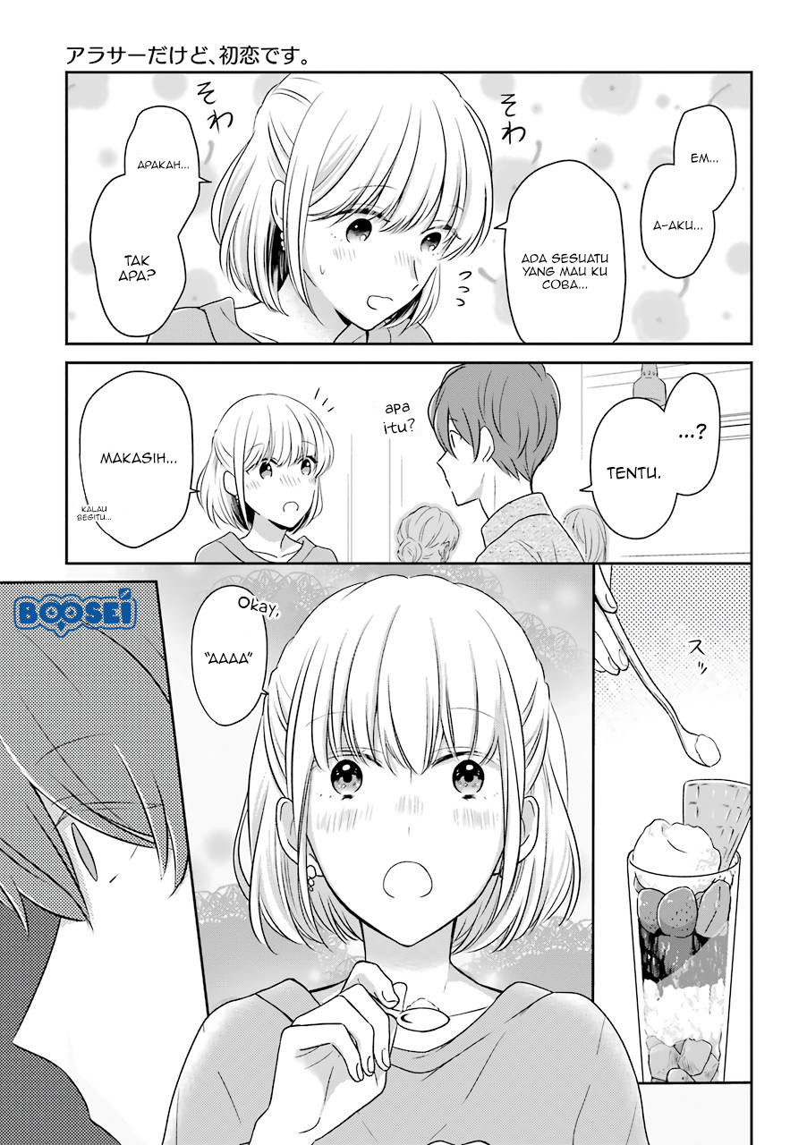 Arasa Dakedo, Hatsukoi desu chapter 9 halaman 4