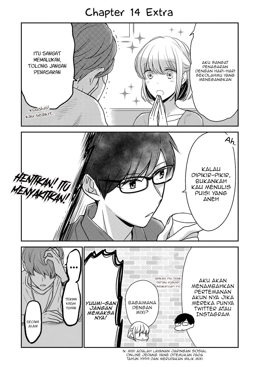 Arasa Dakedo, Hatsukoi desu chapter 14 halaman 14