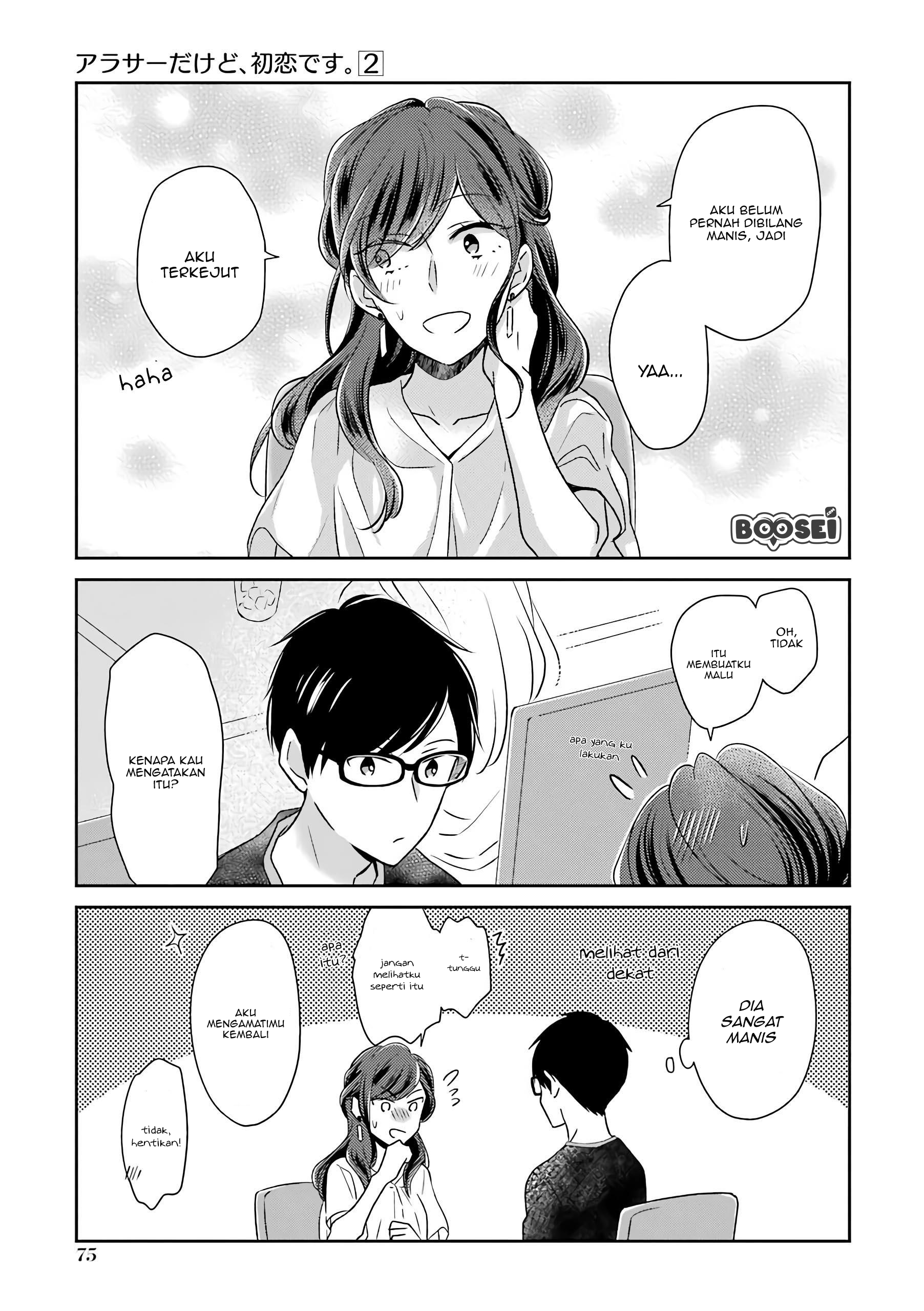 Arasa Dakedo, Hatsukoi desu chapter 16 halaman 8