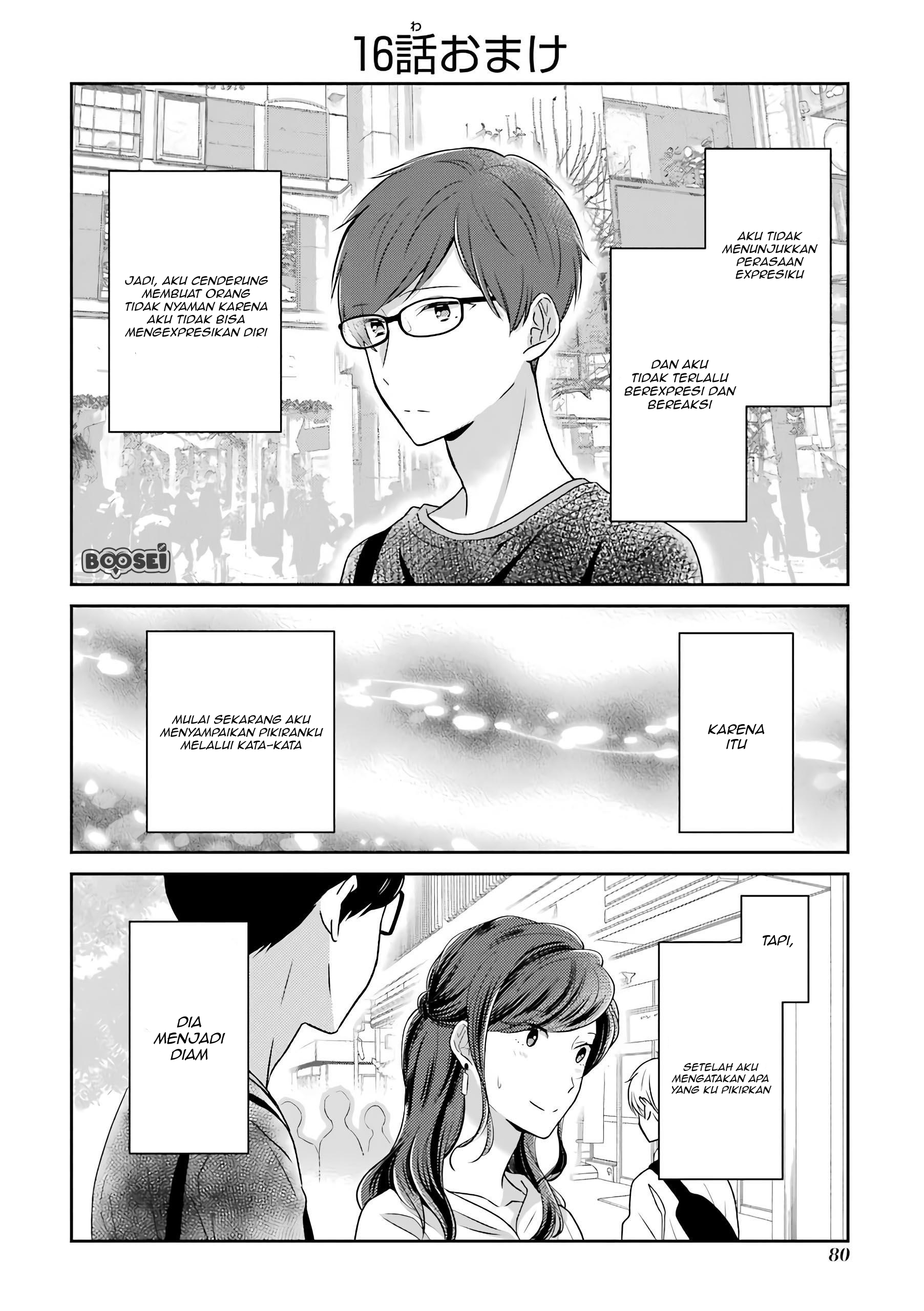 Arasa Dakedo, Hatsukoi desu chapter 16 halaman 13