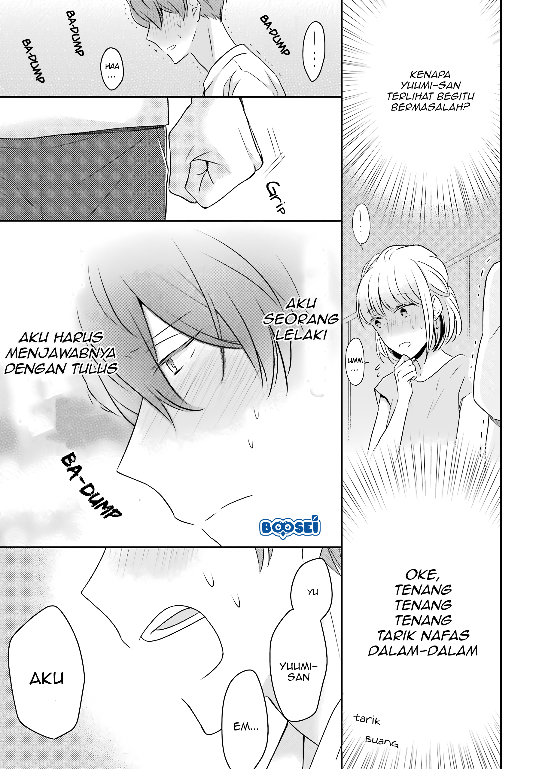 Arasa Dakedo, Hatsukoi desu chapter 17 halaman 8