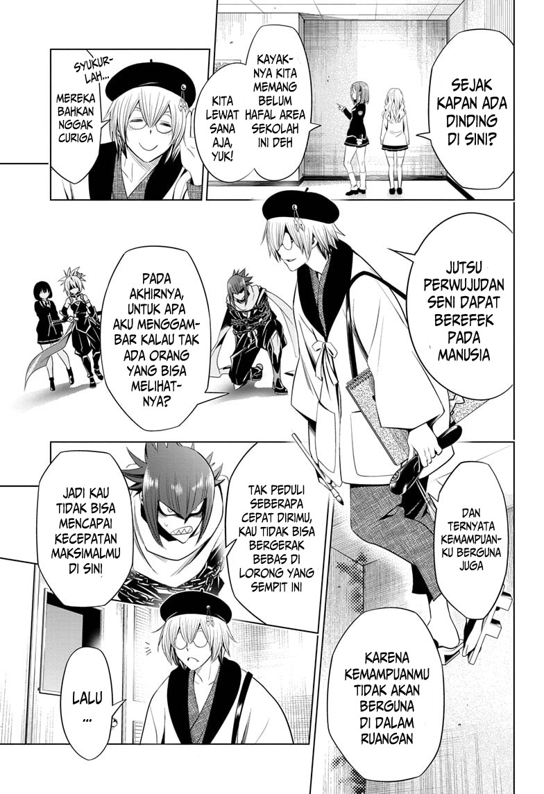 Ayakashi Triangle chapter 13 halaman 8