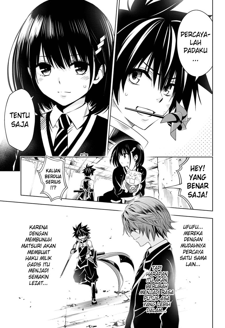 Ayakashi Triangle chapter 21 halaman 8