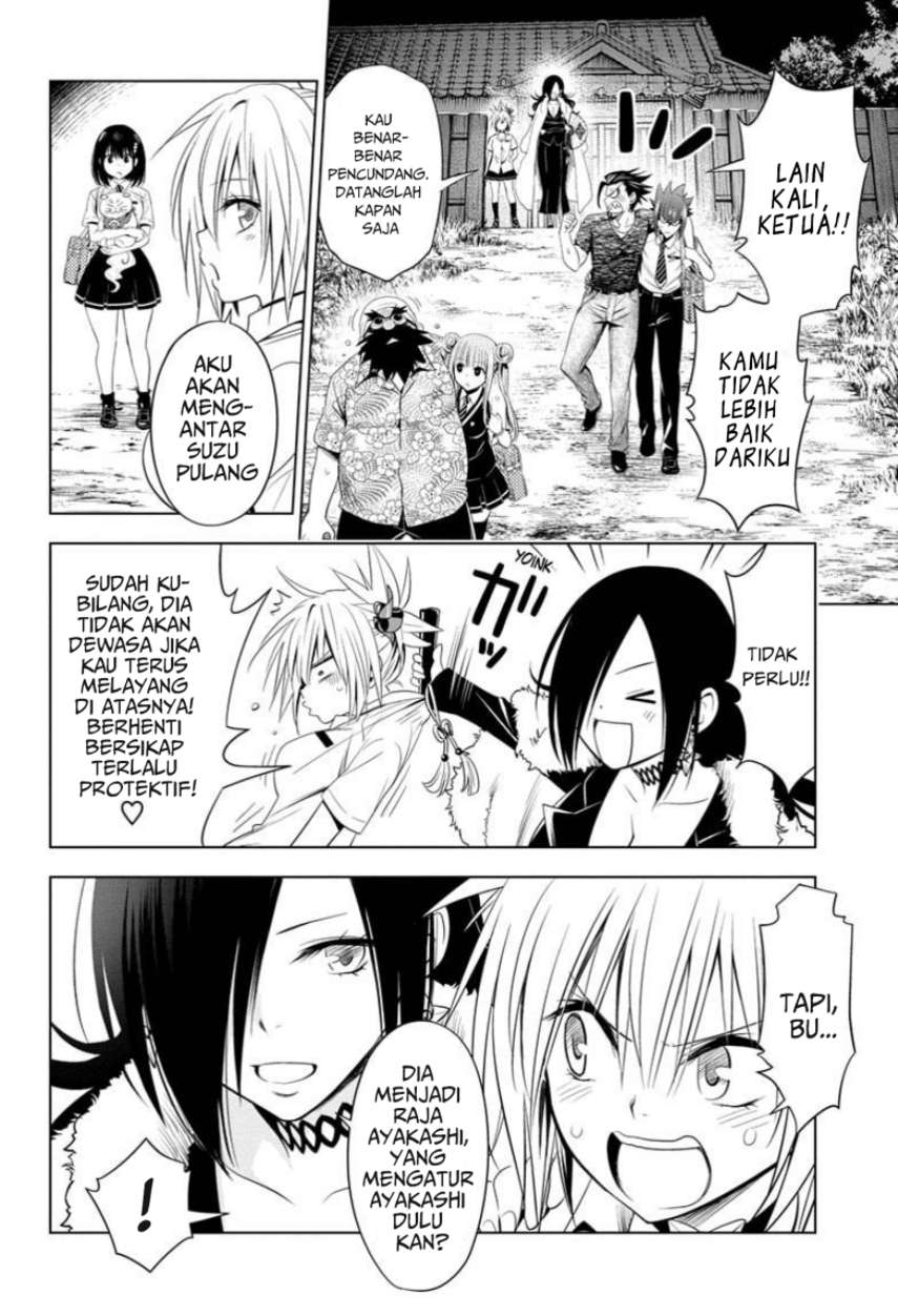 Ayakashi Triangle chapter 43 halaman 8