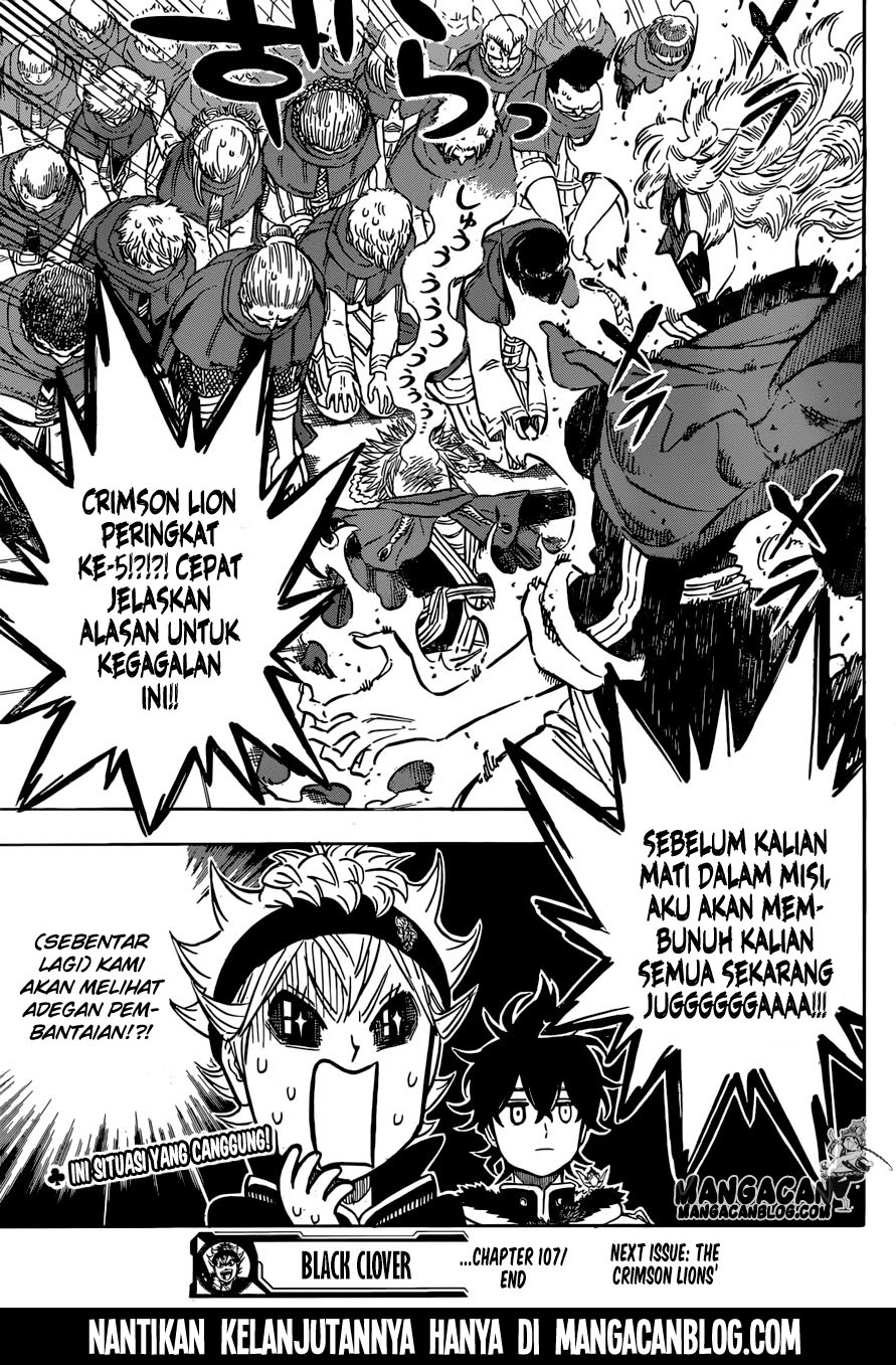 Black Clover chapter 107 halaman 17