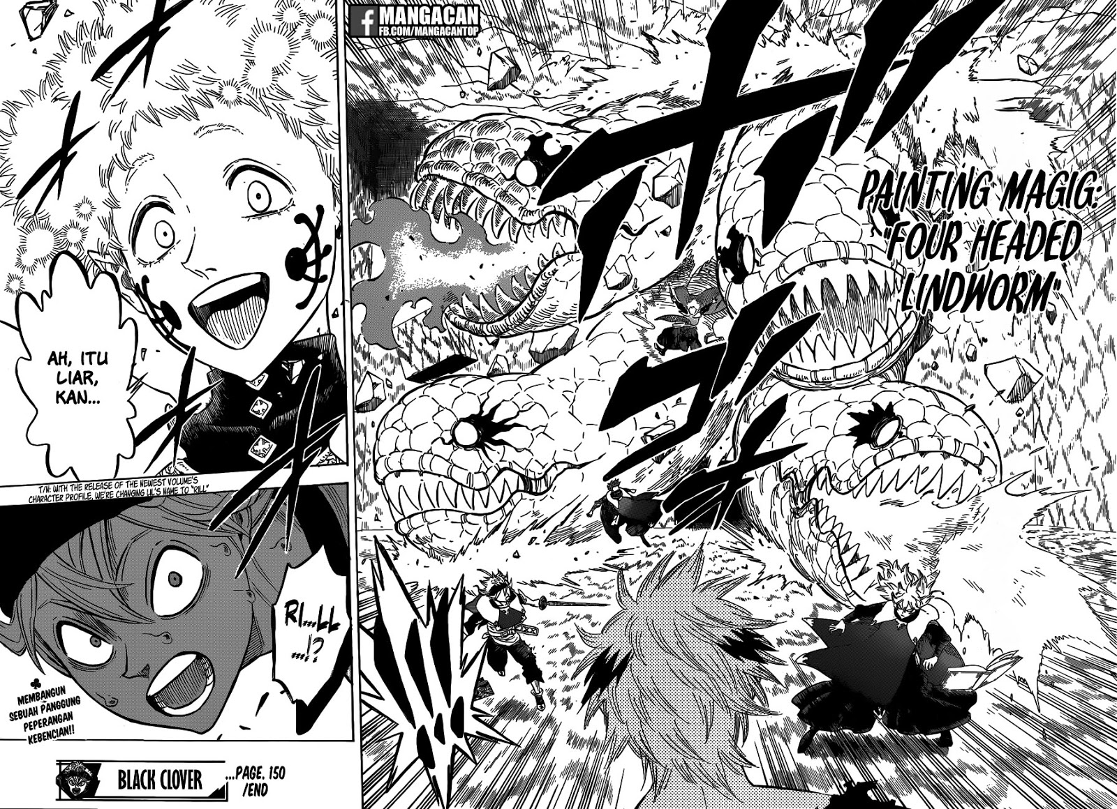 Black Clover chapter 150 halaman 15