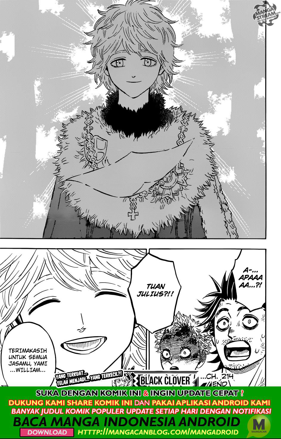 Black Clover chapter 214 halaman 15