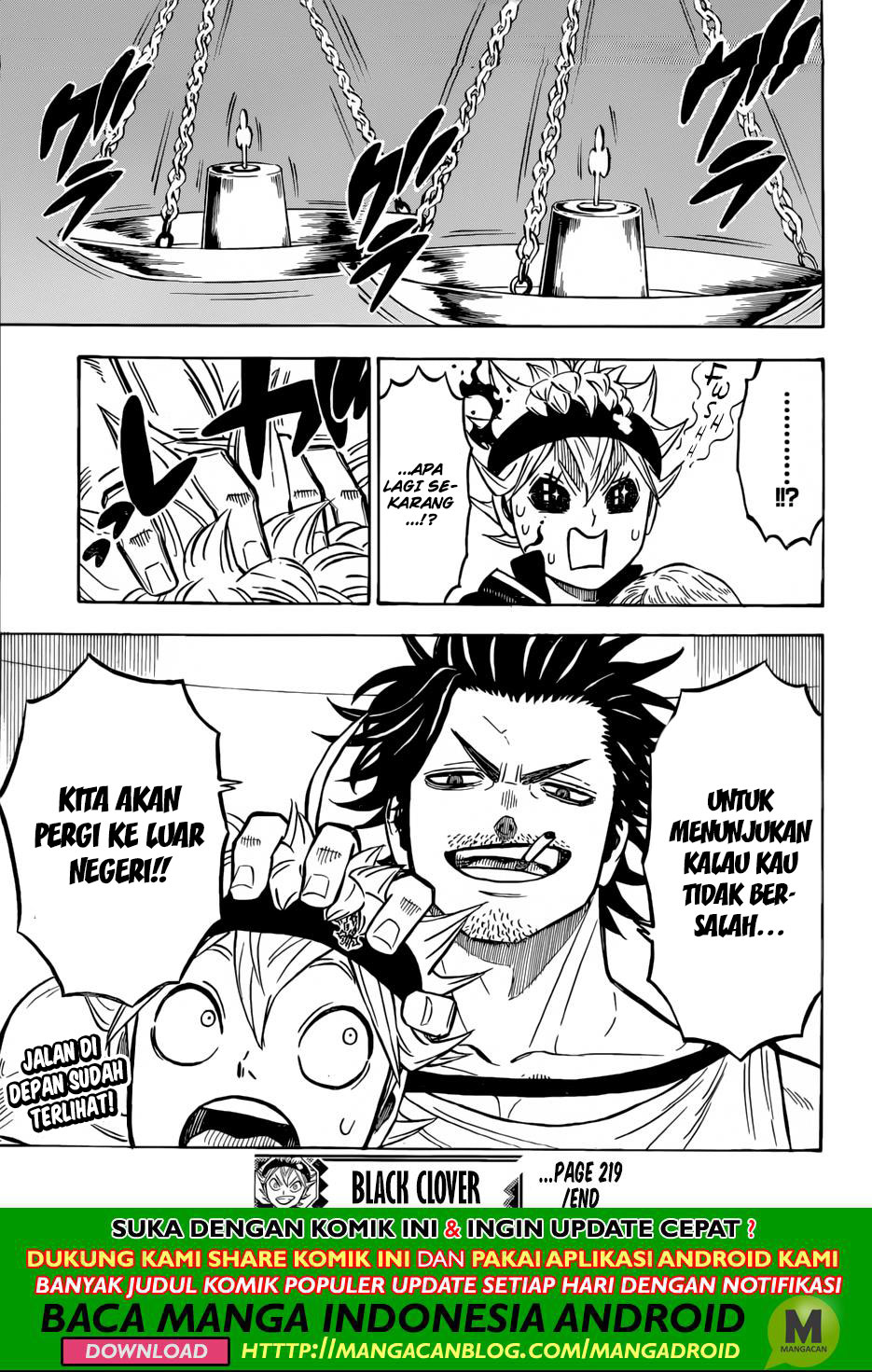 Black Clover chapter 219 halaman 13