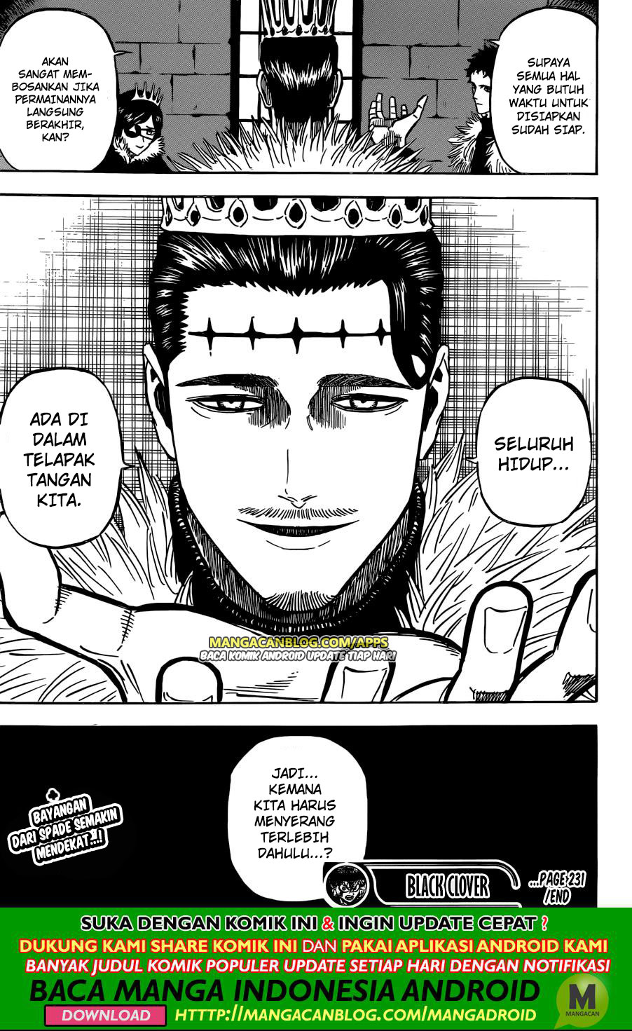 Black Clover chapter 231 halaman 15