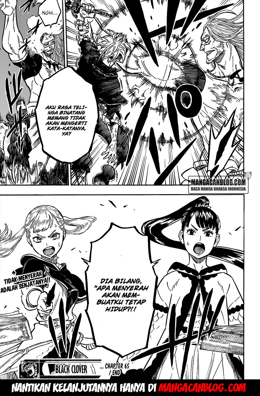 Black Clover chapter 65 halaman 18
