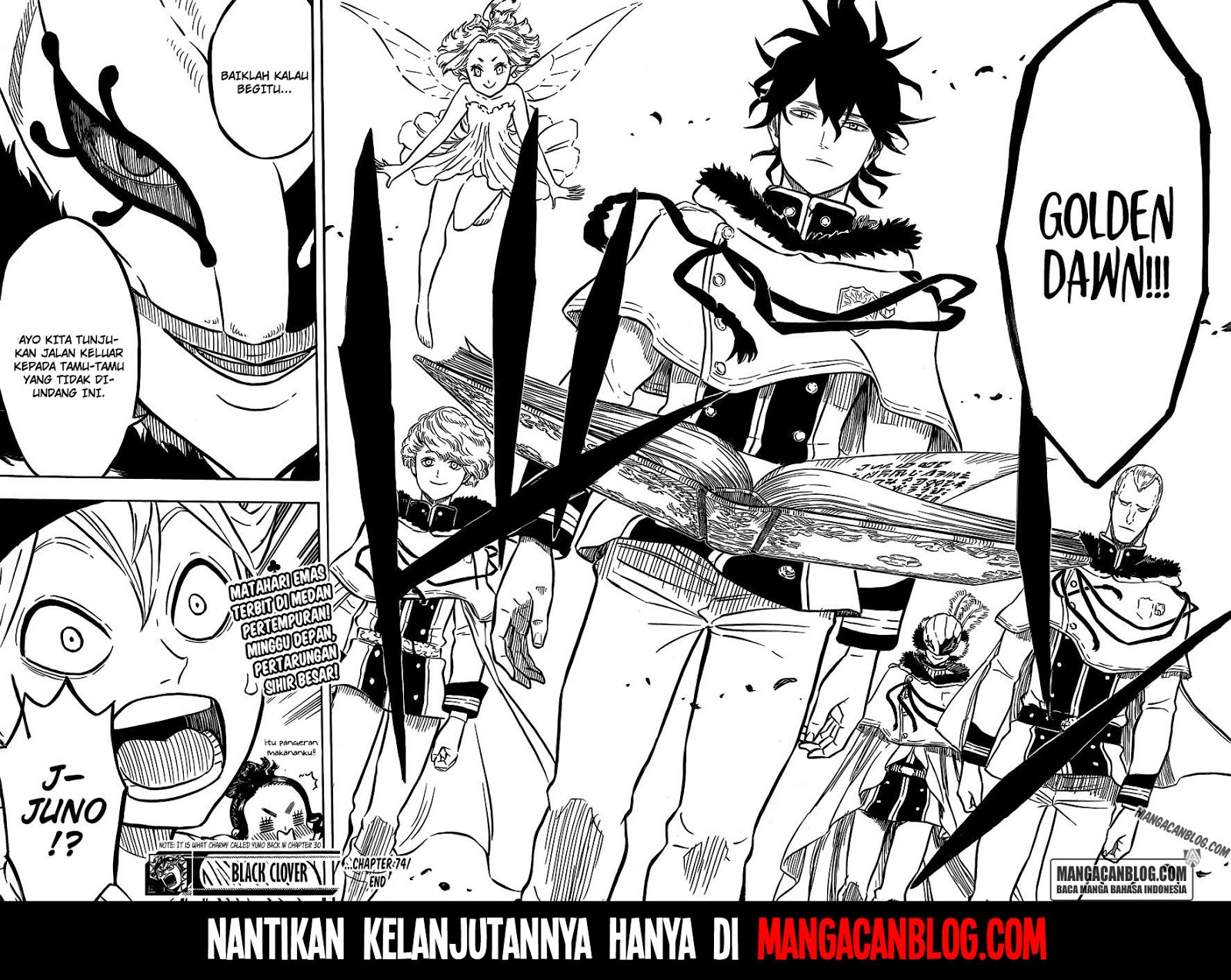 Black Clover chapter 74 halaman 15