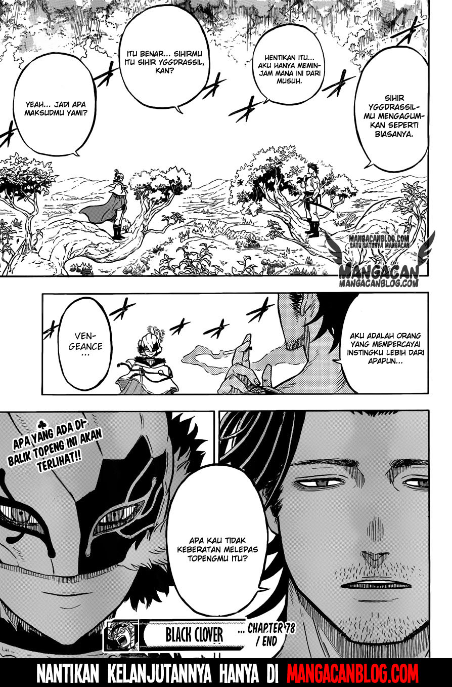 Black Clover chapter 78 halaman 18