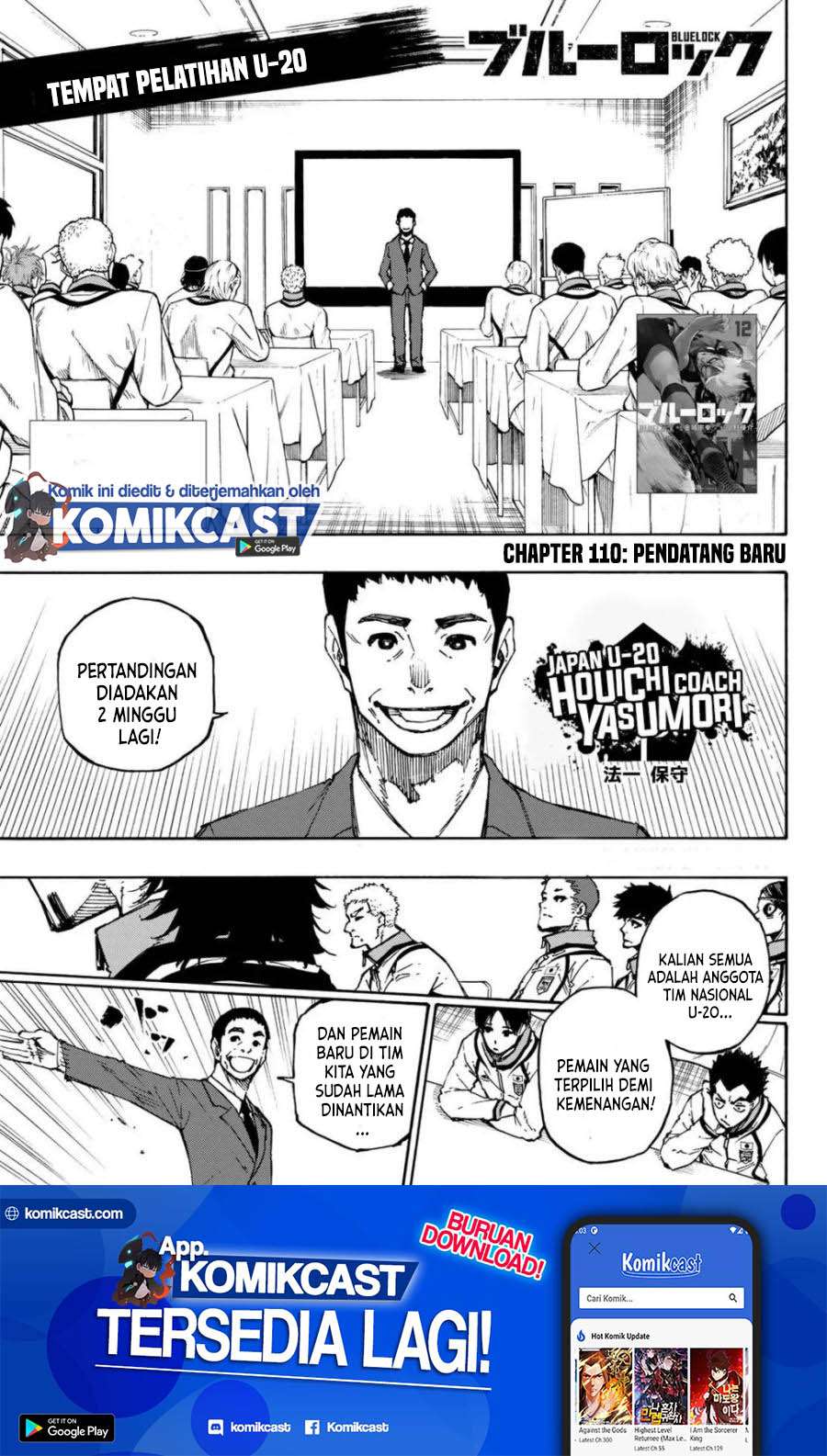 Blue Lock Chapter 110 Bahasa Indonesia Mangakita