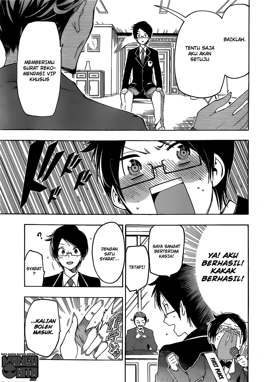 Bokutachi wa Benkyou ga Dekinai chapter 1 halaman 19