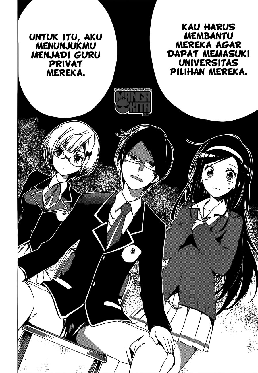 Bokutachi wa Benkyou ga Dekinai chapter 1 halaman 21
