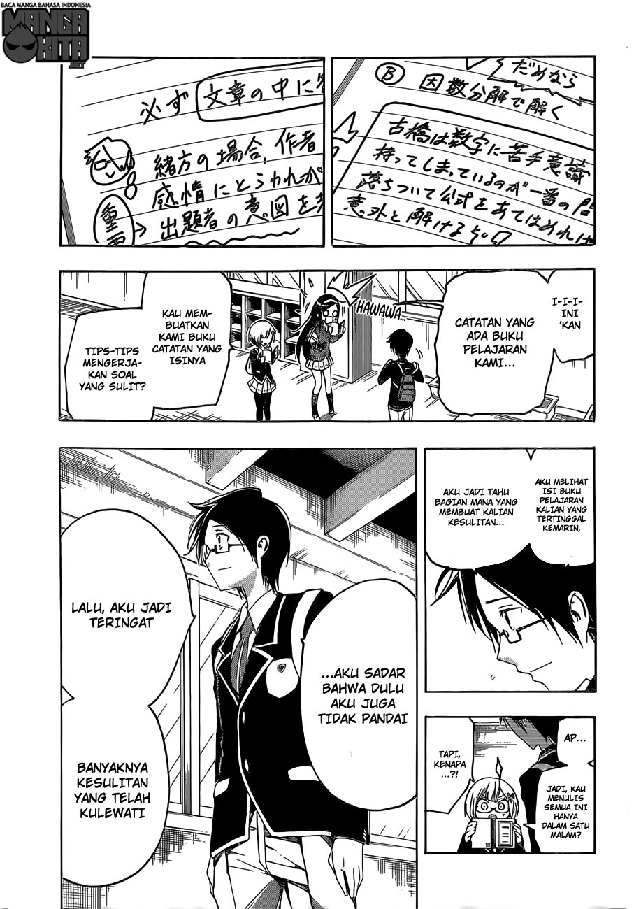 Bokutachi wa Benkyou ga Dekinai chapter 1 halaman 44